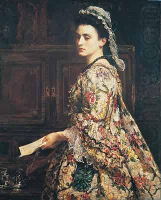 Sir John Everett Millais Vanessa china oil painting image